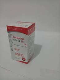 Cortexona veterinary product in labeled pharmaceutical packaging supplied by Equine Pharma World. Cortexona veterinary product in labeled pharmaceutical packaging supplied by Equine Pharma World.
